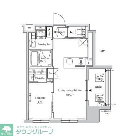 ザ・パークハビオ蕨の物件間取画像